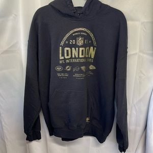 NFL International Series London 2015 Black Hooded Sweatshirt